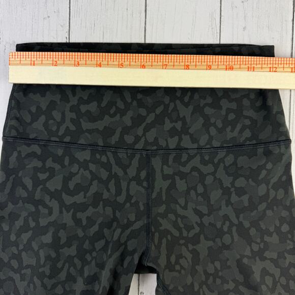 Lululemon Incognito Camo Multi Grey Align 7/8 Leggings Pant II 25" Nulu Size 6 - Picture 12 of 13